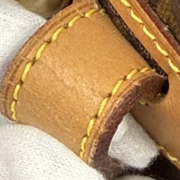 LOUIS VUITTON Montsouris MM Backpack Bag Monogram Leather Brown M51136 99FB425 - Picture 8 of 16